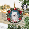Custom Photo Cat Personalized Ceramic Ornament For Christmas HA75 897068