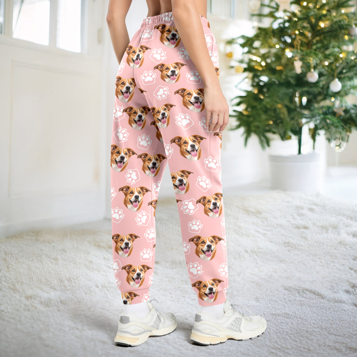 Custom Funny Dog Face Sweatpants Christmas Gifts HA75 921988