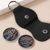 Personalized Name Thank For Being My Dad Pocket Hug - Coin For Father, Patriotic Gift From Son LM32 899267