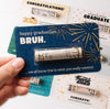 Personalized Funny Gift Happy Graduation BRUH Money Holder Card LM32 899169