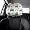 Custom Kid Photo Drive Safe Daddy Grandpa Personalized Car Headrest Covers CH07 910086