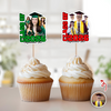 Custom Photo Class Of 2026 Graduation Cupcake Toppers HA75 920044