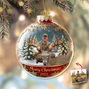 Custom Photo Acrylic Ornament Christmas Gifts For Deer Hunting Lovers HA75 898384