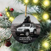 Custom Car Photo And Name Ceramic Ornament Christmas Gift For Car Lovers TH10 171277