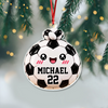 Personalized Cute Funny Sport Dumpling Dim Sum Acrylic Ornament LM32 670185