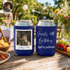 Custom Photo Vintage Birthday Print Full Can Cooler LM32 899905