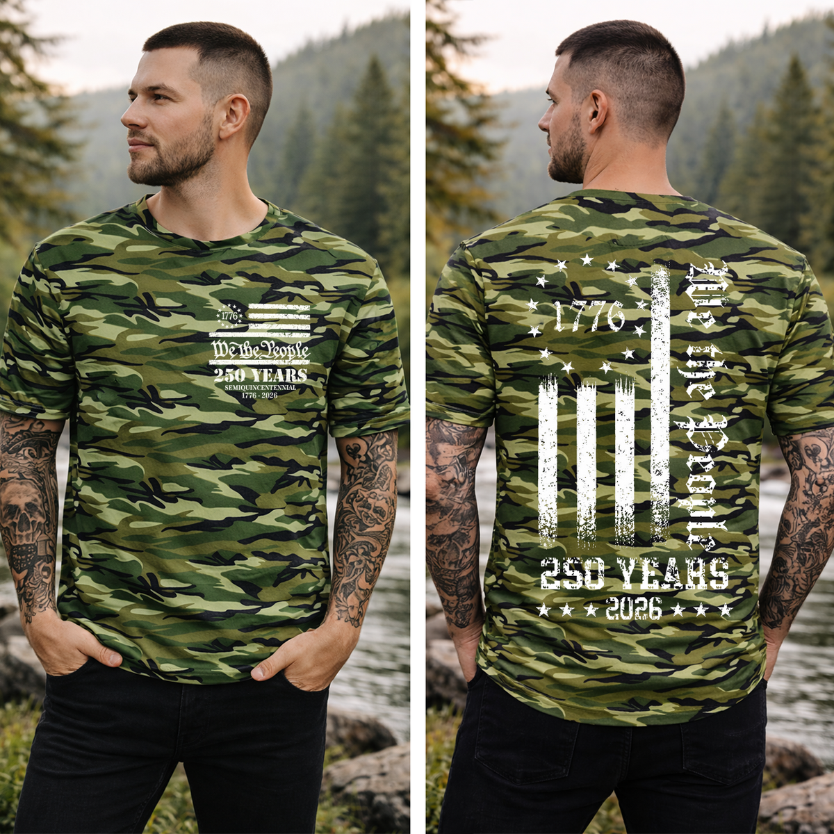 We The People 250 Years 1776 -2026 3D Shirt TH10 169493