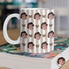 Custom Stripe Baby Photo Mug Cute Gift for Mom Dad & Family CH07 911540