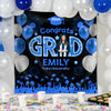 Custom Photo Congrats Graduation Class Of 2026 Balloons Backdrop HO82 902026