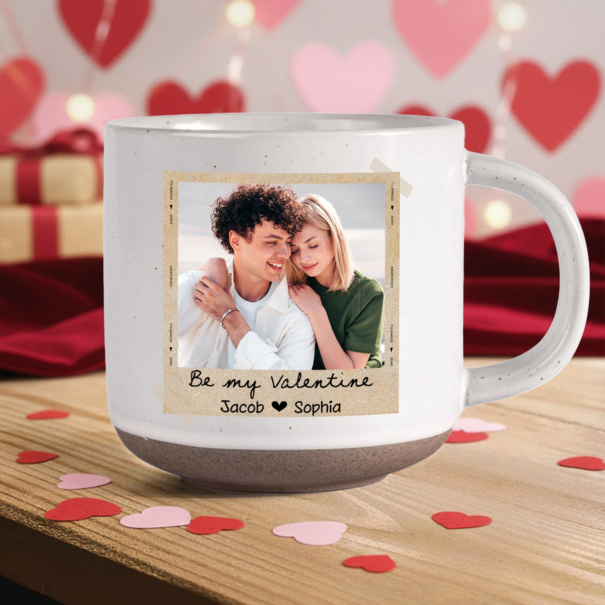 Custom Photo Together Since Pottery Mug Gift For Couple CH07 910268