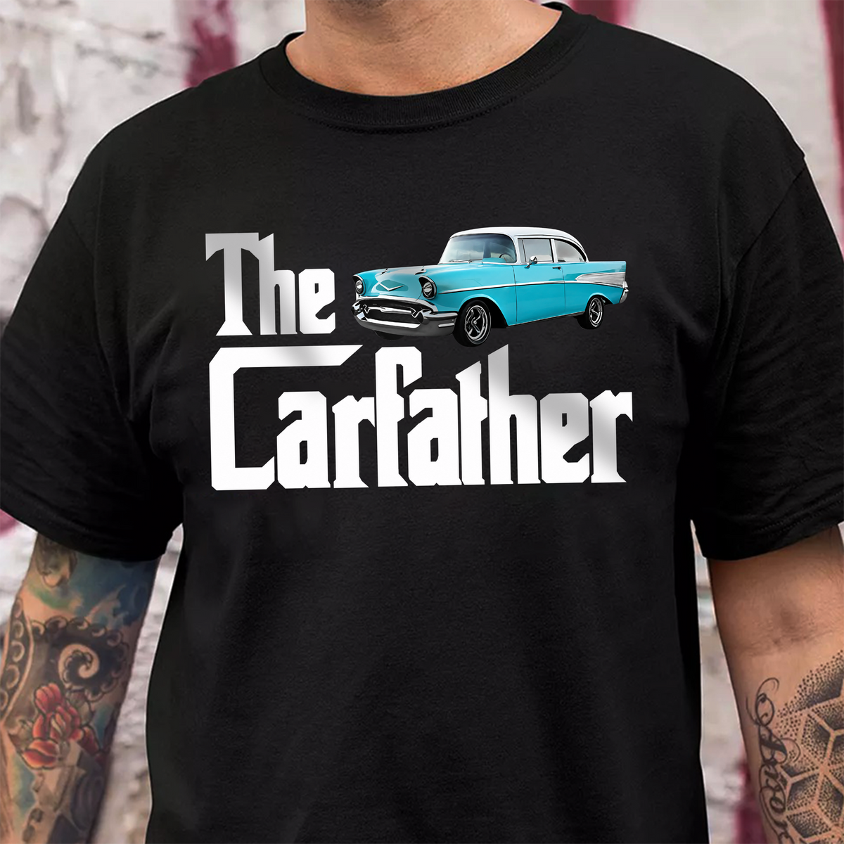 Custom Car Photo The Carfather Dark Shirt CH07 180010