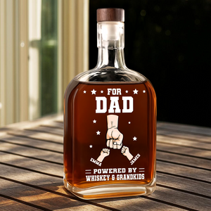 From The Reason You Drink - Family Personalized Whiskey Bottle HA75 892486