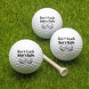 Custom Name Don't Touch My Ball Funny Golf Ball Marker TH10 169617