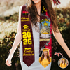 Custom Photo Nationality Republic - Class of 2026 Graduation Stole LM32 897973
