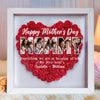 Custom Photo Everything I Am Is Because Of You Flower Shadow Box Mother's Day Gift HA75 892042