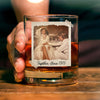 Personalized Gift for Father of the Bride, Father of the Groom, Custom Photo Whiskey Glass, Wedding Keepsake CH07 910814