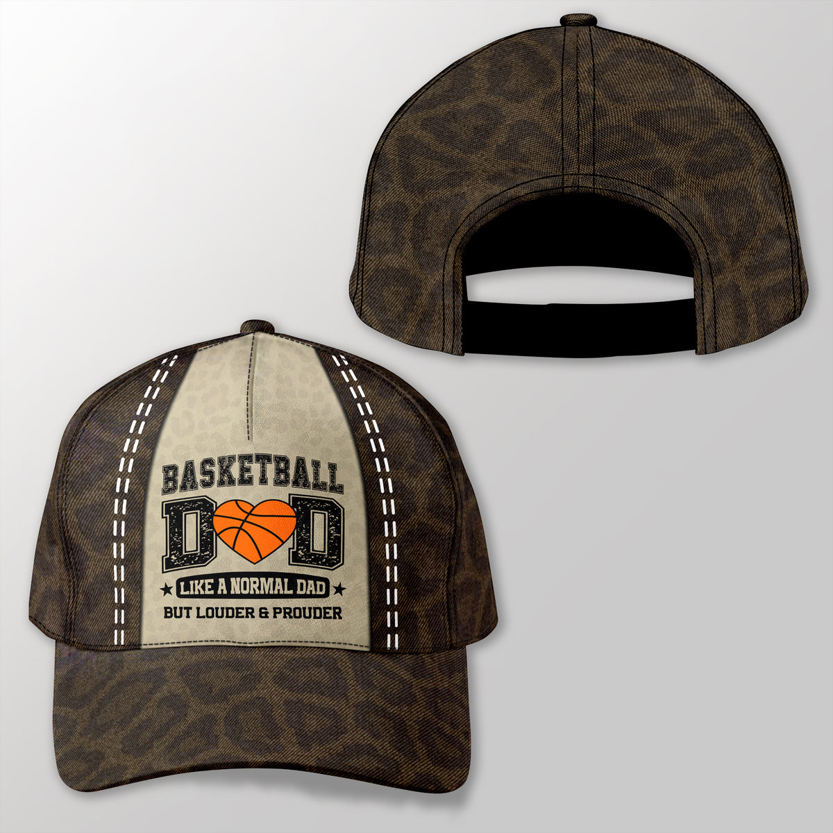 Personalized Sports Mom, Dad - Like A Normal But Louder & Prouder AOP Cap LM32 899239