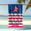 Custom Photo Independence Day Beach Towel CH07 895694