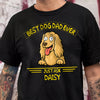 Best Dog Dad/Mom Ever Dark Shirt Personalized Gift For Dog Lovers HO82 893722