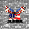 Custom Family Name 250th Anniversary Patriotic Eagle Monogram Metal Sign HA75 920514