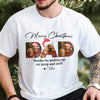 Custom Photo Merry Christmas Dad Thanks For Picking Up My Poop And Stuff Bright Shirt Gift For Dog Lovers HO82 894406