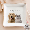 Custom Dog Cat Photo Jewelry Dish Gift for Pet Lovers HA75 898408