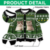 Custom Photo Meowy Christmas Ugly Cardigan For Cat Lover TH10 896575