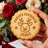 Personalized Family With Christmas Cookie Stamp, Holiday Baker Gift HO82 904114