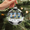 Custom Photo The Spirit Of Christmas For Sport Lovers Acrylic Ornament LM32 895439