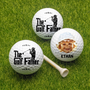 Custom Photo The Goft Father Golf Ball For Sport Player LM32 893475