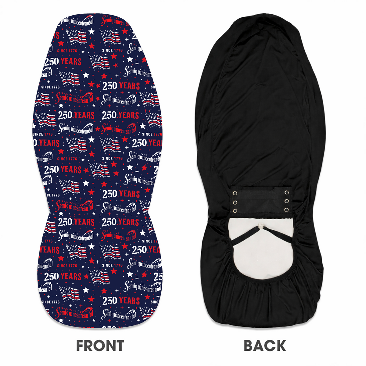 Personalized USA 250 Semiquincentennial Car Seat Cover HO82 902174