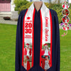Custom Photo Class of 2026 Stoles For Gradution Day TH10 898649
