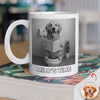 Custom Funny Photo Dog's Relax Time White Mug LM32 895061