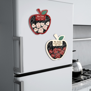 Personalized  Teacher Retirement Acrylic Apple Shaking Magnet Gift From Student HO82 894266