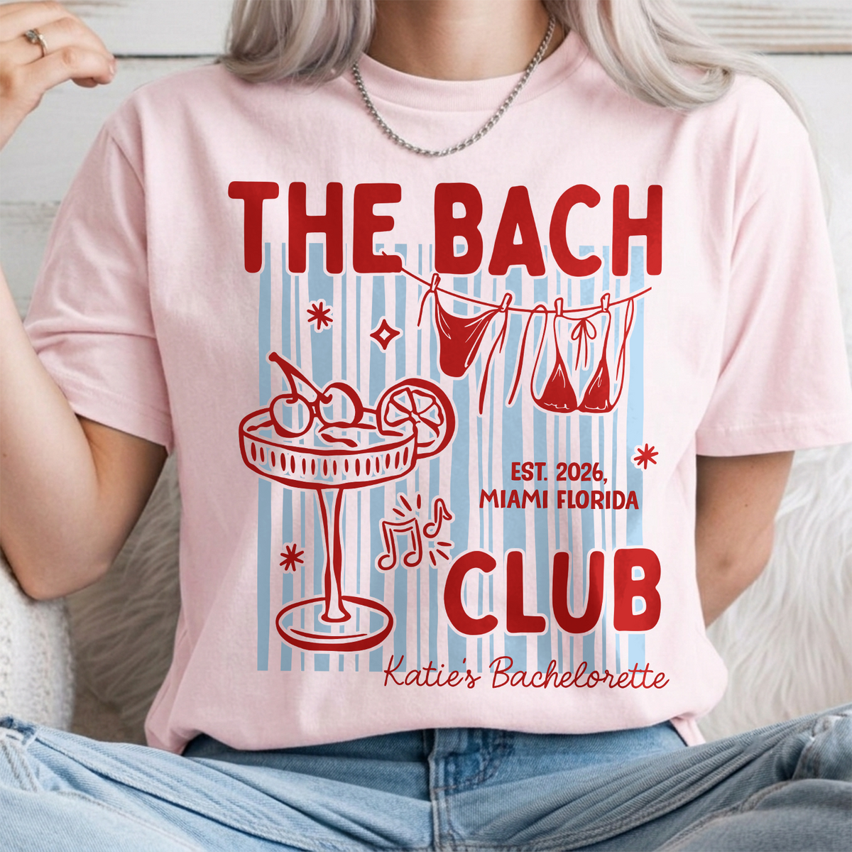 Custom The Bach Club - Beach Bachelorette Comfort Shirt HA75 921992