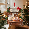 Custom Name Bread Baker Xmas Decor 2026 Acrylic Ornament Gift for Sourdough Lover TH10 171137