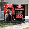 Custom Photo Class of 2026 Yard Sign Graduation Party Decor CH07 899930