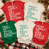 Personalized Most Likely To Family Christmas Shirt, Matching Holiday Outfit TH10 171419