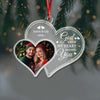 Custom Photo God Knew My Heart Needed You - Personalized Custom Shaped Acrylic Ornament For Couple LM32 895903