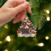 Personalized Custom Family Name, Christmas Home For The Holidays, Acrylic Ornament TH10 170663