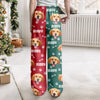 Custom Dog Face Photo Color Split Sweatpants Gift For Christmas HO82 900386