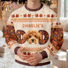 Custom Photo Dog Dad, Dog Mom Ugly Sweater HA75 897076