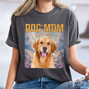 Custom Photo Retro Style Comfort Shirt For Dog Lover TH10 896139