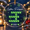 Personalized Custom Scrabble Crosswords Names Glass Ornament TH10 171007