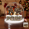 Custom Photo Duck Hunting Lovers Acrylic Snow Globe LM32 897245