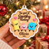Custom Name The Year Of Squishy Hunting 2-Layer Wood Ornament, Personalized Christmas Keepsake HO82 903784