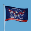 Personalized Family Name 250 Years of Freedom Patriotic Banner House Flag HA75 898794