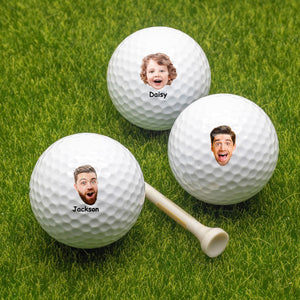 Custom Face Photo And Name Golf Ball For Golf Lovers TH10 898227