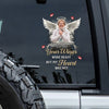 Custom Photo Your Wings Were Ready But My Heart Was Not Car Window Decal Sticker HA75 920562