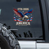 250th Anniversary American 1776-2026 Eagle Car Window Decal Sticker HO82 902780